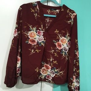 SHEIN long sleeve blouse